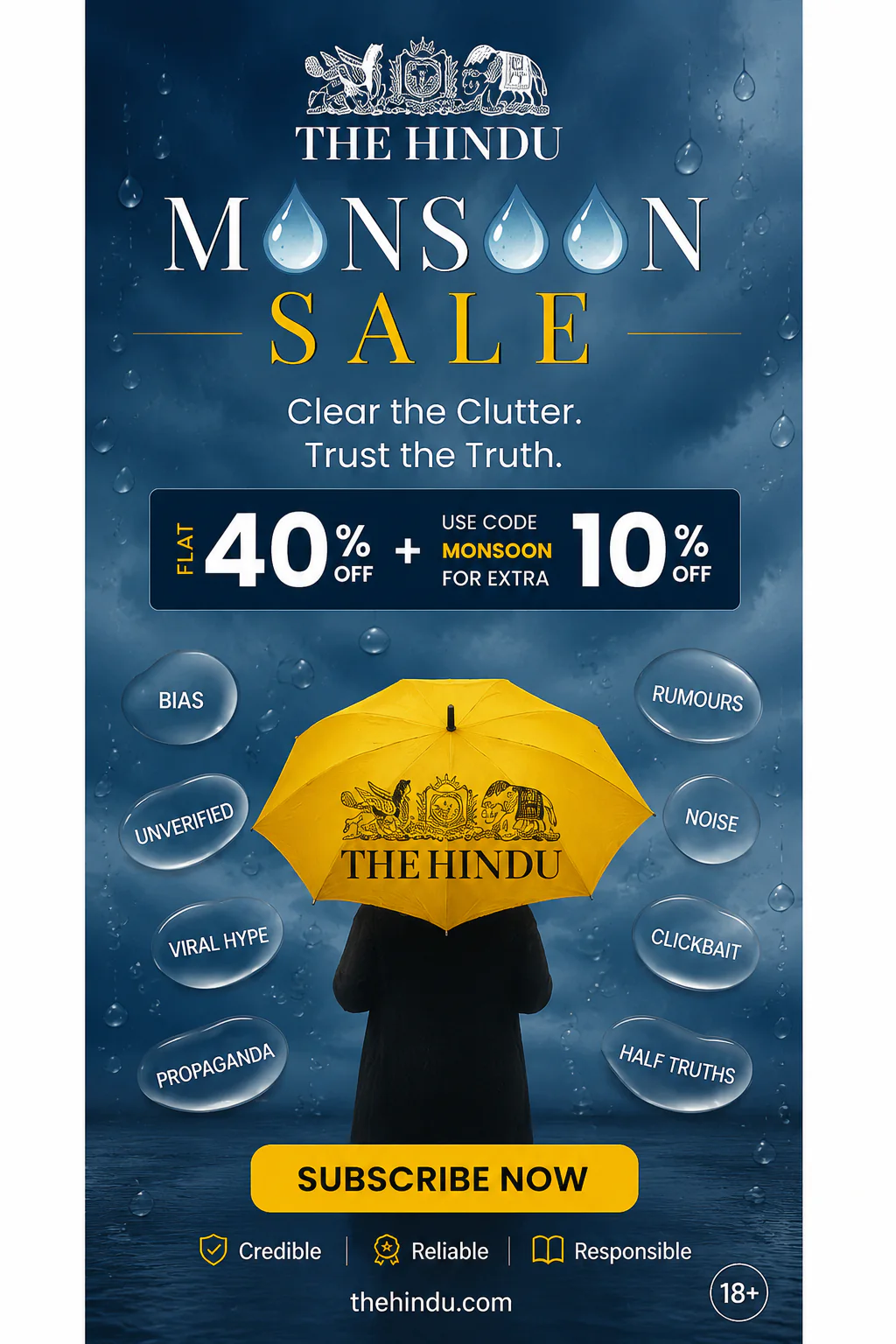 The Hindu: The Hindu , Monsoon Sale